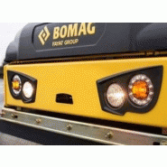 Rouleaux tandem vibrants articulés 1.8 t à 3 t - BW 120 AD 5 Bomag - moteur Kubota, compact et puissant_1