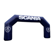 Arche gonflable ventilée publicitaire personnalisable - Forme polygolane - Taille standard intérieure 5,4x2,7xØ1,3m_1