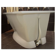 BAIGNOIRE À PORTE ÎLOT AMELIE 160 X 75 X 70 CM_1