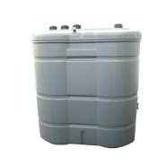 Cuve à fioul 1500L DISTRIFIOUL COMPACT - Double paroi, sans pompe, traitée anti-UV_1