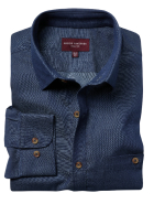 Chemise de travail Jasper - Réf: BT7886 - Brook Taverner - 100% coton - Denim_1
