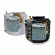 Filtre compact biofrance® passive   trois cuves 40 eh