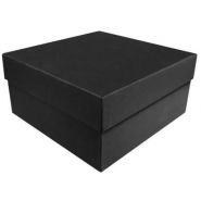 Boîte-cadeau rigide or noir - impression Pantone pour cadeau d'anniversaire - HEIDEL_1