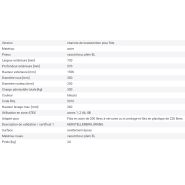 Chariot manuel pour fûts FKRS2 - acier peint bleu RAL 5010 - 2 roues d'appui - version antistatique_1