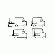 Gerbeur semi-électrique TOR VANGO 500 - 0,5T / 1,3M - Automoteur avec élévation électrique_1