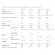 Nacelle suspendue - success - charge nominale de 500kg à 1000kg_1