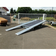 Remorque porte-engin trelgo - 2.5t - 4m - 2 essieux_1