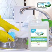 Liquide vaisselle plonge manuelle Action verte 5L_1