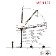 Mrh 125 grues à tour - Manitowoc - portée maxi 50 m (164 ft) - flèche relevable_1
