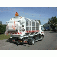 Aspirateur de voirie Axis 7 m3 - Aspiration avec broyage - Benne aluminium et motorisation thermique_1