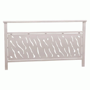Barrière VENISE avec tôle décorative_1