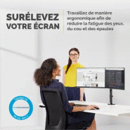 Fellowes Reflex 8502601 support d'écran plat pour bureau 68,6 cm (27