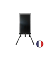 Panneau trottoir sur 3 ressorts - Dimensions 128 x 65 cm avec cadre bois - Référence : PFN333G_1