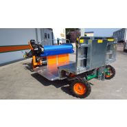 Récolteuse automotrice sur roues 8000 Foglia - Ortomec Srl - largeur de tête de récolte 120 à 180 cm - pour jeunes pousses, roquette, épinards_1