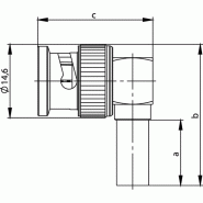 Telegärtner connecteur bnc coudé 50 ohm pour rg-58c/u_1