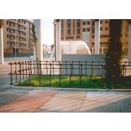 Barrière urbaine Nudo VVP009 - acier renforcé Ø16 mm - traitement Ferrus anticorrosion_1