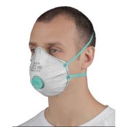 BLS ZERO - Masque FFP3 avec support préformé, soupape EOLO et couche de protection ARMOR_1