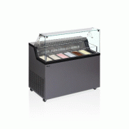 Congélateur vitré de glace MIRABELLA 6 (276 / 184 L) Gris TEFCOLD_1