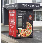 Distributeurs automatiques de pizzas fraîches - R & F - capacité 96 pizzas - cuisson à 350 degrés_1
