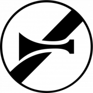 Panneau d'interdiction B35 - Fin d'interdiction de l'usage de l'avertisseur sonore - gamme Innov - WP Signalisation_1