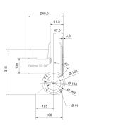 Ventilateur anti-explosion avec débit volumique jusqu'à 90 m³/min