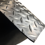 Tapis caoutchouc gaufré - épaisseur 3 mm - Karpet A1973 - antidérapant et sur mesure_1