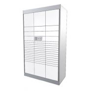 Cleveron 301 - Casiers à colis intelligents contrôlés par smartphone - Prise en charge de 1 à 100 colis par jour_1