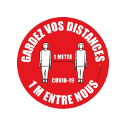 Adhésif à poser au sol - Sécurité sanitaire - pro301_1