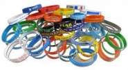 Bracelets silicone personnalisables - choix de couleurs et marquages variés_1