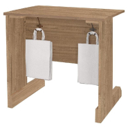 Comptoir L79xP60xH75cm Westside - extension PMR - pin vieilli - normes d'accessibilité_1