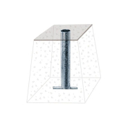 Fourreau pour tube 30x30 - panneau électoral Éco - référence 204286_1