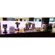 Distributeur de jus professionnel Horeca - Fructomat - 2 à 6 produits, versions CO2, Hot & Cold, Eco, avec écran JUICI_1