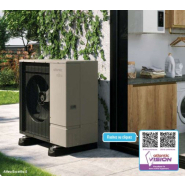 Pompe à chaleur air/eau bi-bloc pour la rénovation - Alfea Excellia S - ultra silencieuse et performante_1