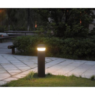Borne lumineuse extérieure ADA DOPO - LED SMD 6W 3000K - IP54 - Anthracite_1