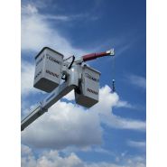 Panier en fibre de verre isolé pour deux opérateurs jusqu'à 250 kg