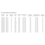 Film polyoléfine BE multi usages standard dossé - Pré-perforation optimisée et force de cohésion élevée - Réf 11E25015_1
