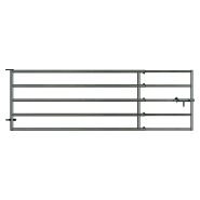 Barrières d’herbage télescopiques 5 tubes - CK-Industries - robustes pour bovins, longueurs 1 à 6 m_1