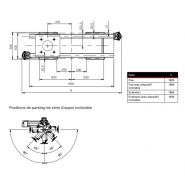 T-hiduo 038 grue auxiliaire - hiab - portée des extensions hydrauliques 3.6 à 6 m