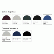 Table de Designer New Shool - MDD - 140, Gris_1