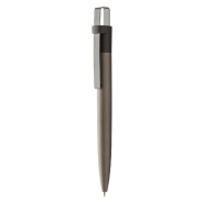 Stylo aluminium encre bleue - livré dans un étui cadeau - couleur gris foncé - 35g_1