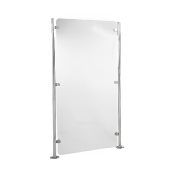 Cloison de séparation en polycarbonate - Longueurs 750 et 1000 mm - Hauteurs 1000, 1500 et 2000 mm_1