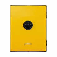 Coffre fort de Luxe avec panneau de porte jaune et serrure électronique - PHOENIX SPECTRUM LS6001EY_1
