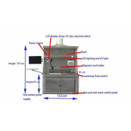 Table macroscopie conçue pour les salles d'autopsie et de pathologie - Modèle spécial YS-AS11_1