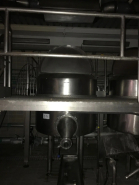 Cuve inox d'occasion 1 000 litres avec enveloppe, installation d'agitation et chauffage hermétique_80 - référence : c5184_1