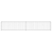 Vidaxl mur en gabion avec couvercles acier galvanisé 300x30x50 cm 147820_1