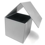 Boîte coffret double plat minimaliste et personnalisable - Dimensions 95x95x95 - Carton 15/10ème_1