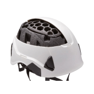 Casque de protection PETZL Strato Vent blanc - léger, ventilé, modularité des accessoires_1