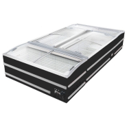 Congélateur magasin vitré de 2,50 mètres de couleur noire (r290 gaz écologique)_1