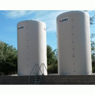 Cuve de stockage PRESTIGE simple paroi - 25 à 300m3 - en polyester et fibres de verre pour engrais liquide_1