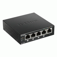 D-Link DGS-1005P/E commutateur réseau Non-géré Gigabit Ethernet (10/100/1000) Connexion Ethernet, su_1